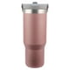 thumbnail image 1 of Termo Doble Pared de Acero Inoxidable con Asa y Popote, Rosa Metálico, 900 ml, 1 of 4
