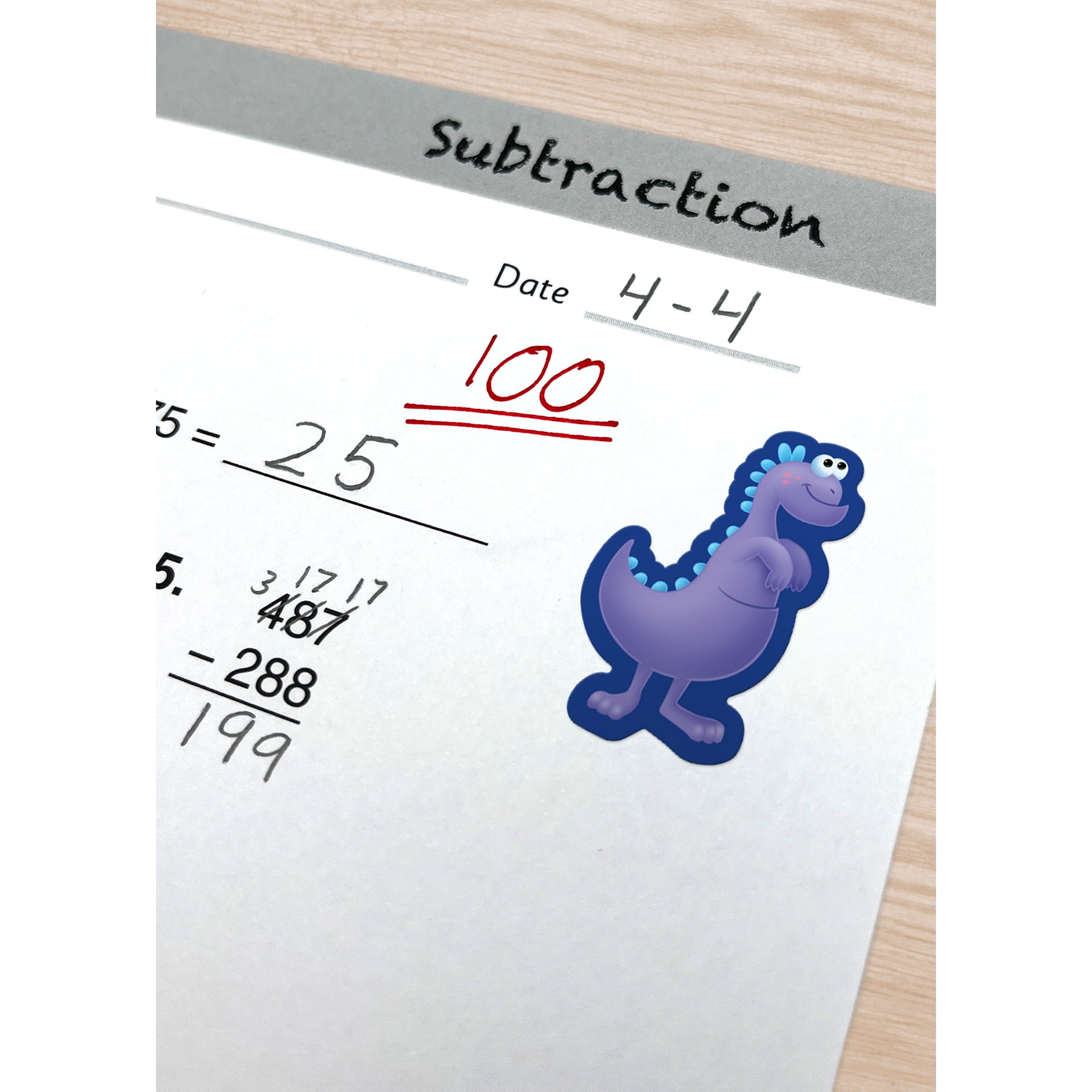 Teacher Created Resources Monsters Stickers, 96 Per Pack, 12 Packs