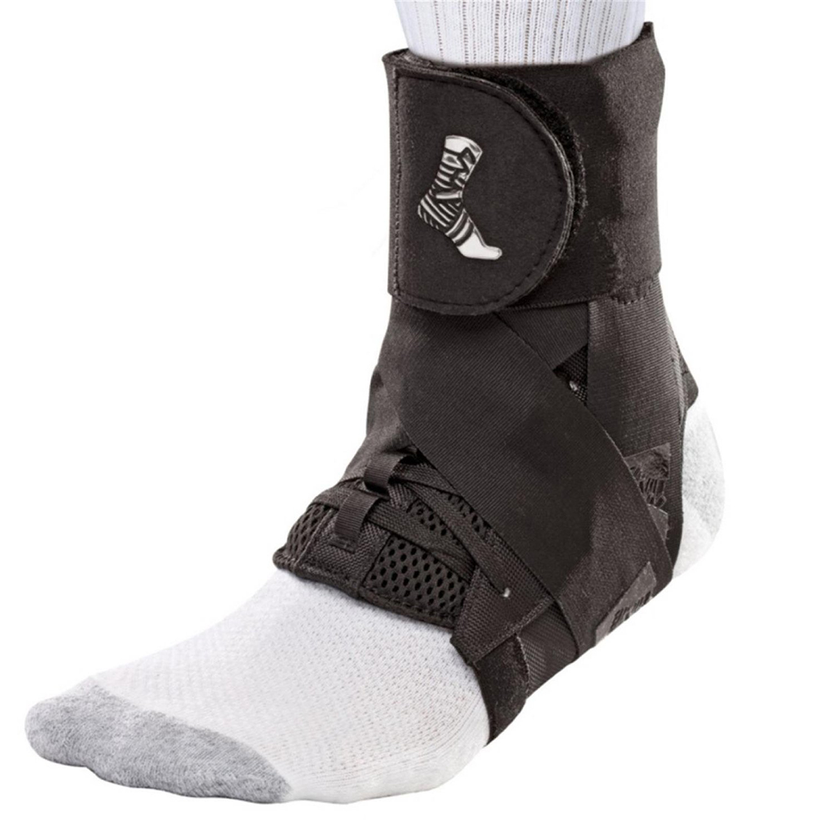 Mueller The One Left or Right Ankle Brace with AntiSlip CrissCrossing