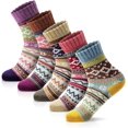 thumbnail image 2 of FYC Calcetines de Invierno para Mujer - Regalos para Mujer - Calcetines de Lana Suaves y Gruesos cálidos Calcetines de Regalos de Navidad Calcetines de tripulación acogedores, 2 of 4