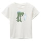 thumbnail image 1 of Gibobby Blusa Termica Niños Camisetas informales con estampado de dibujos animados de manga corta para niños pequeños y niñas de verano para ropa de niños(Blanco, 4-5 Años), 1 of 4