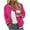 Hot Pink, variant on zejinsd Jackets for Women Casual Fashion Lightweight Golf Track Jackets Fashion Zipper Sweatshirt Coat Fall Outfits