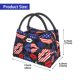 thumbnail image 2 of Fotbe American With Lips Bolsa Térmica Portátil con Estampado, Bolsa de Entrega de Alimentos Aislada, Bolsa Reutilizable de Gran Capacidad para Comidas y Supermercado, 2 of 6