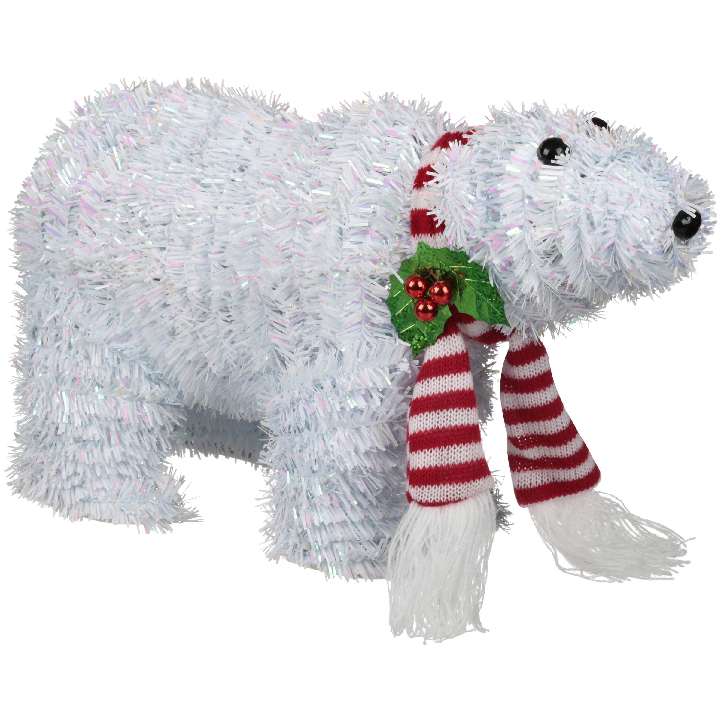 Holiday Time 3DPolar Bear Tinsel Décor
