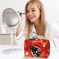 thumbnail image 6 of Seven Starred Iadybird Waterproof Printed Cosmetic Storage Bag with Zipper - Lightweight, Large Capacity Travel Pouch for Ladies and Girls, 6 of 6