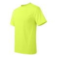 thumbnail image 4 of Hanes ComfortBlend EcoSmart T-Shirt à Col Ras du Cou pour Hommes, TG, Vert Sécurité, 4 of 5
