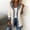 Beige, variant on YWMJI Denim Patchwork Corduroy Cardigan for Women Collared Knit Sweater Blazer Soft Ribbed Knit Long Sleeve Button Down Denim Trim Blazer Lightweight Open Front Thigh Length Jackets Beige L