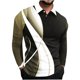 thumbnail image 2 of Suéteres de Manga Corta de los Hombres Top de Solapa / Camisa Diseño Deportivo Casual, Tela Suave Transpirable para el Uso Diario Al Aire Libre de Invierno, 2 of 5