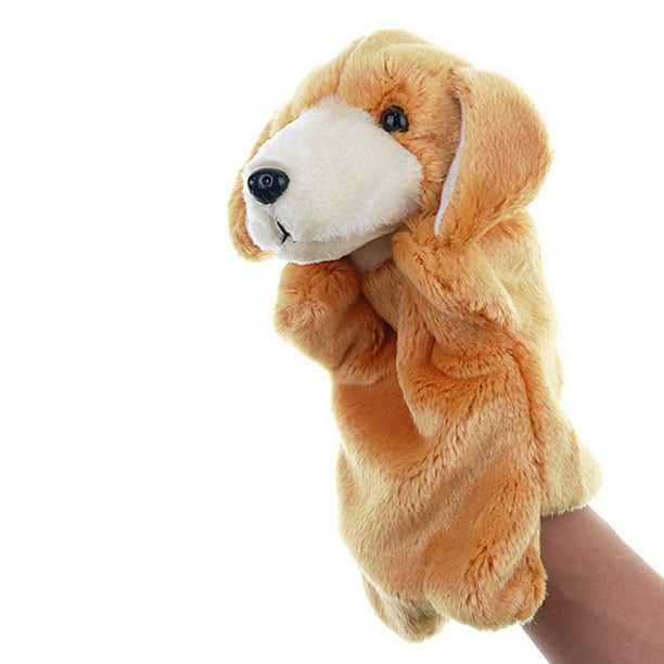 SANWOOD Hand Puppet Cute Dog Puppy Animal Plush Hand Puppet Doll