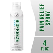 Biofreeze Professional Arthritis Pain Relief Spray, For Joint, Muscle & Back Pain Relief, OTC & HSA Eligible, Menthol, 4 FL OZ