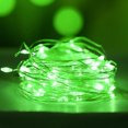 thumbnail image 6 of Tianlaimei Green 66ft 200 LED Fairy String Lights Battery Powered, Decorative Twinkle Fairy Lights with Remote for Weddings, Party, Outdoor, 6 of 10