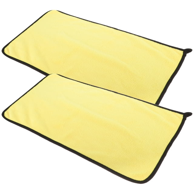 Shisuyan 2 Pcs Serviettes de Nettoyage pour Moto Serviettes en Tissu Réutilisables Serviettes de Séchage Multifonctions