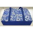thumbnail image 4 of Floral Tote Bag  Reusable Eco Bags Grocery Beach  Blue, 4 of 7