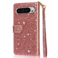 thumbnail image 4 of Case for FOXDOCK Google Pixel 9 Pro XL Glitter Zipper Wallet Case with Short Hand Strap, 4 of 4
