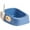 Blue, variant on Pet Cat Pet Supplies Non Slip Cats Sand Box with Handle High Sided Green