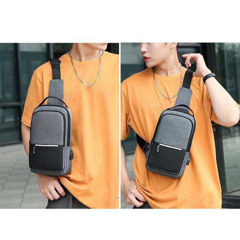 TureClos Small Sling Backpack Multipurpose Crossbody Chest