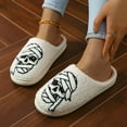 thumbnail image 5 of Gaexia Cozy Halloween Themed Women's Slippers For Winter Warm Fuzzy Indoor Outdoor Comfortable Footwear With Cute Design, 5 of 7