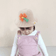 thumbnail image 5 of Gorros de pescador de invierno para niños, ala plegable de piel sintética para niñas y niños, 5 of 5