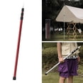 thumbnail image 3 of Telescoping Tent Pole Aluminum Alloy Adjustable Tent Support Rods Hiking, 3 of 9