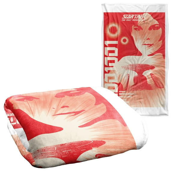 Star Trek The Next Generation Season 1 Episode 15 Silky Touch Super Soft Throw Blanket 36" x 58"