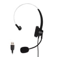 thumbnail image 2 of USB Business Headset, Single Ear Computer PC Headphone, Noise Cancelling Customer Service Headset, For , Call Centers, Telemarketing, Insurance, Customer Service, 2 of 8
