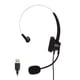 thumbnail image 1 of H360DUSB Auriculares de Negocios de un Solo oído Auriculares de Negocios USB con reducción de Ruido Negros para Interfaz USB, 1 of 9