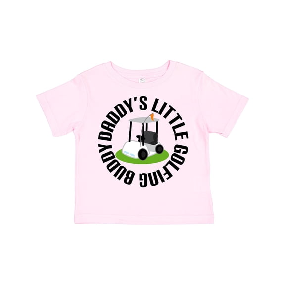 Inktastic Daddys Little Golfing Buddy Boys or Girls Toddler T-Shirt