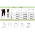 thumbnail image 3 of Uuszgmr Casual Pants For Womens Ladies Summer Solid Sport Casual Capris, 3 of 8