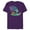 Purple, variant on Disney 100 Stitch in Costume Gus from Cinderella Snack Time - Short Sleeve Blended T-Shirt for Adults - Customized-Dark Heather