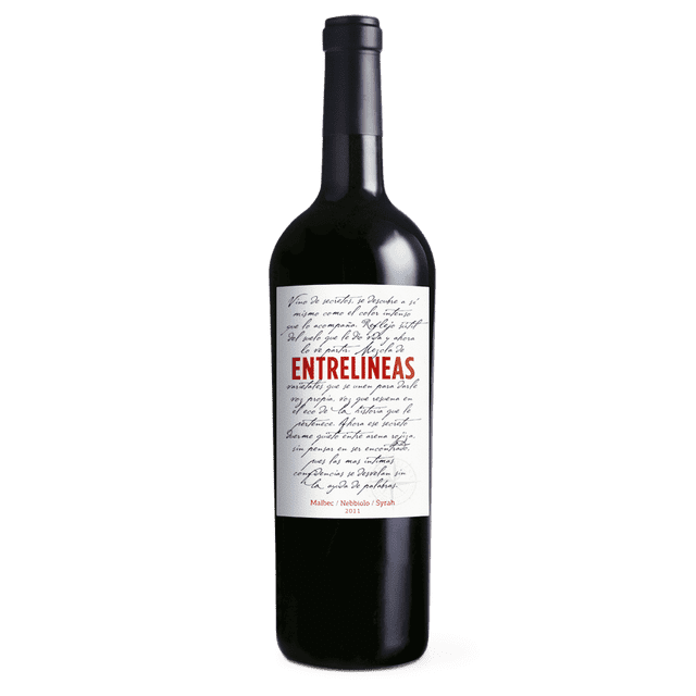 Caja de 12 Vino Tinto Santa Elena Entrelineas 750 ml