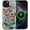Moon Goddess, variant on for iPhone 16e 6.1in, Shockproof Anti-Slip with Full-Body Protection Cover, Glossy Textured Fashion Print Design for Girls Vintage Flower