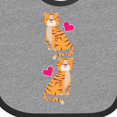 thumbnail image 4 of Inktastic Tiger Jungle Animal Girls Baby Bib, 4 of 4