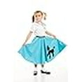 thumbnail image 3 of Jupe Caniche avec Note Musicale Foulard Turquoise par Kidcostumes, 3 of 4