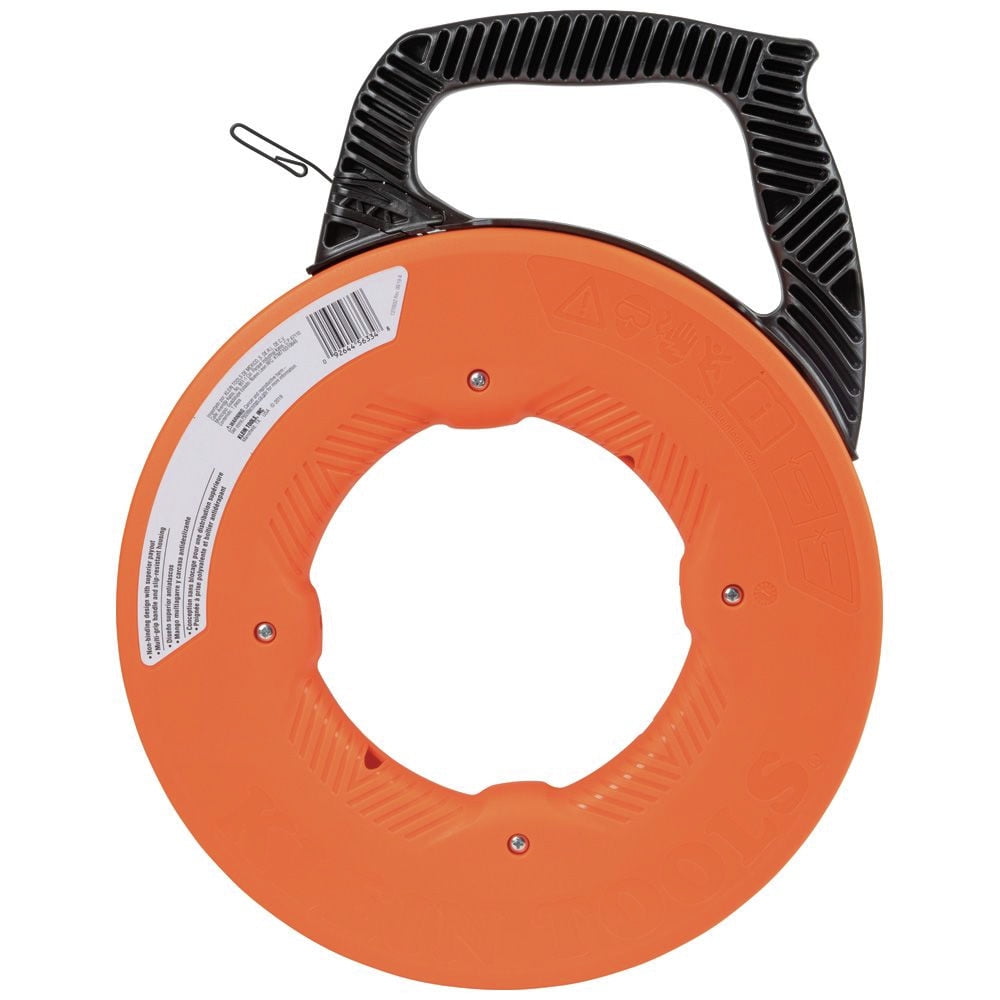 Klein Tools 56334 1/8 in. x 240 ft. Steel Fish Tape