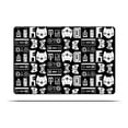 thumbnail image 5 of Game Rug Teen Boys Carpet with Game Controller Decoration, 3D Gaming Rugs for Boys Bedroom Living Room Playroom, Non-Slip Gamer Carpet Children Gaming Area Rugs (Black&White, 63" x 47"), 5 of 8