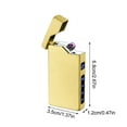 thumbnail image 3 of Sensitive Lighter High-color Engraving Electronic Charge Windproof Lighter, Electronics Gadgets, 3 of 5