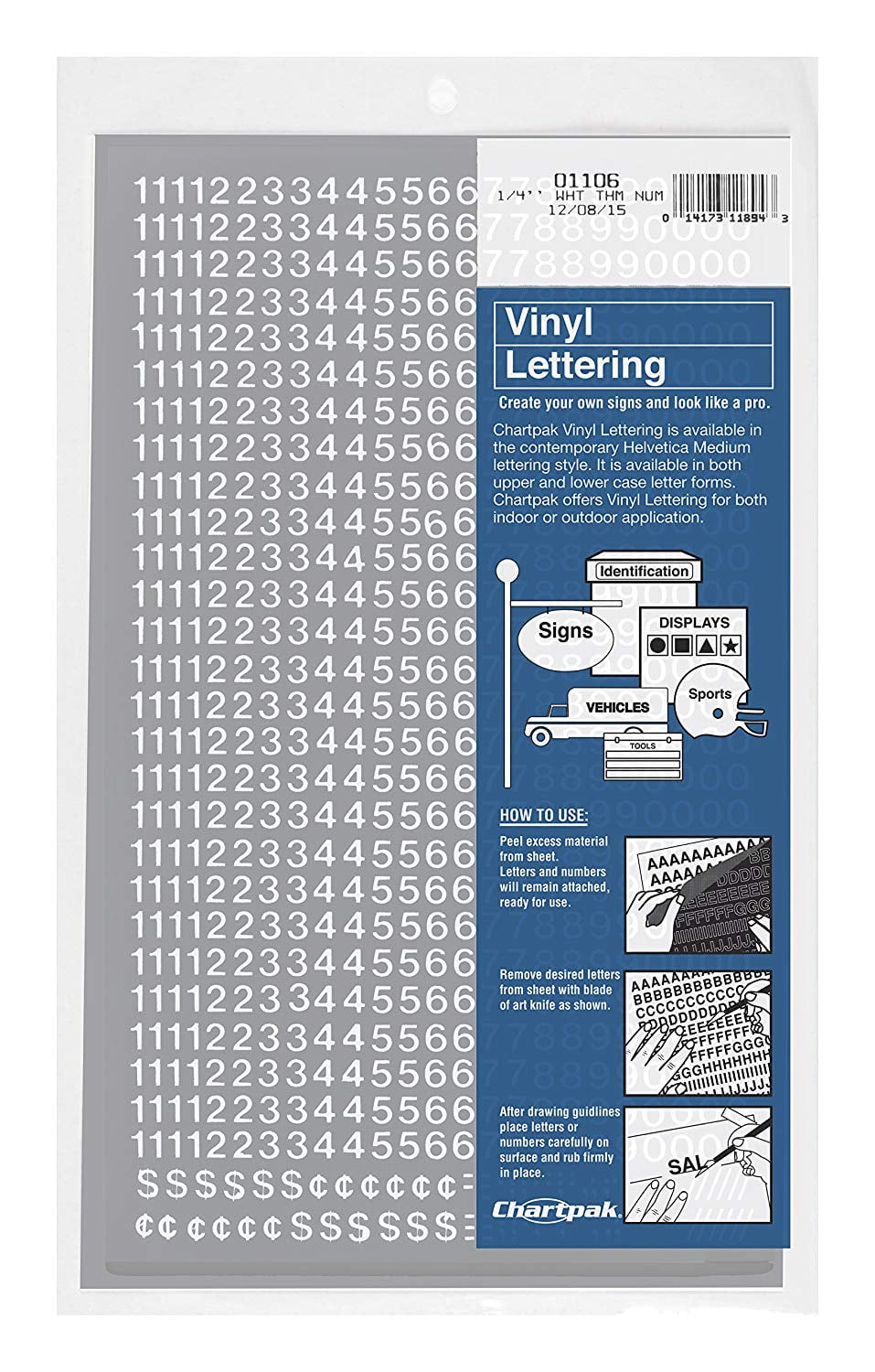 Mailbox Numbers Address Number Premium Decal Die Cut & Pre ...