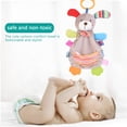 thumbnail image 1 of Baby  Toys  Soft Plush Teething Toy Pacify Doll For Baby Infant Develops Hand-Eye Coordination, 1 of 8
