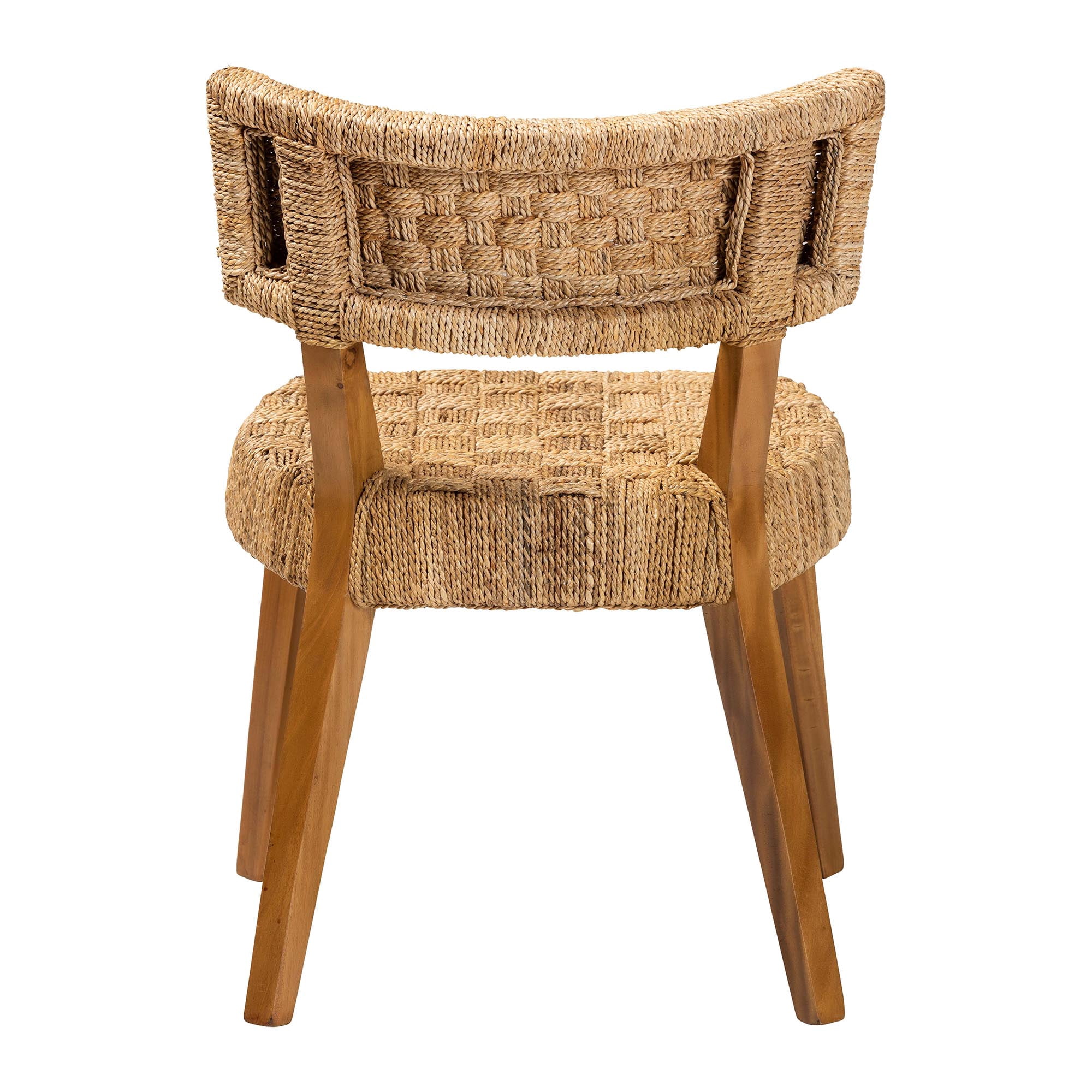 bali & pari Sabit Boho Dining Chair, Natural Brown