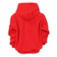 thumbnail image 4 of Women Pet Carrier Hoodie Cat Dog Pouch Holder Sweatshirt Shirt Top Larger Pocket Fleece Warm Long Sleeve Hooded Pullover,Color:Red,Size:L, 4 of 6