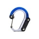 thumbnail image 1 of Greeniant Mosquetón para exteriores Aleación de aluminio Plegable Escalada en roca Camping Hebilla Azul Type3 NO3, 1 of 6