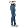 thumbnail image 5 of Levi Strauss Signature Women's and Women's Plus High Rise Skinny Jeans, Inseams: Short, Regular and Long, Sizes 2-28, 5 of 7