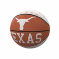 thumbnail image 1 of Logo Brands 218-91MR-1 Texas Logo Répétitif Mini Ballon de Basketball en Caoutchouc, 1 of 1