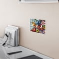 thumbnail image 5 of Yayeee Toggle Light Switch Wall Plate 2-Gang 4.56"x4.48" Decorative Outlet Cover, Blue Floral Tomatoes, 5 of 7