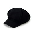 thumbnail image 1 of Sombrero de vendedor de periódicos para mujer Desiderio, tono suave y boina., 1 of 5