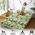 thumbnail image 2 of Kojooin Modern Foldable Tatami Floor Mat - Comfortable Japanese Futon Mattress with Lemon Pattern, 2 of 8