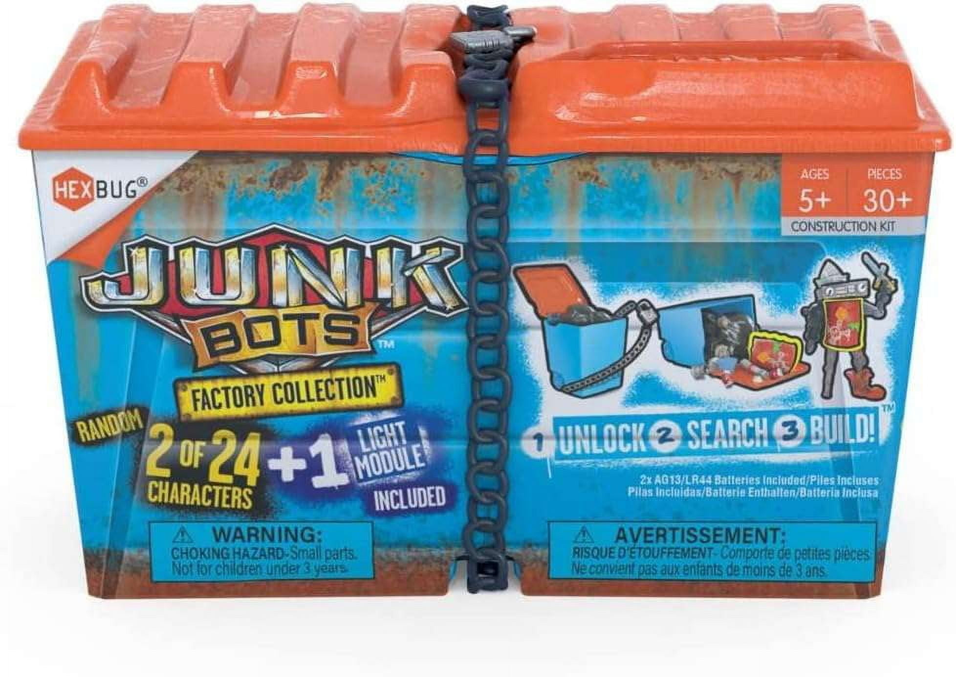 HEXBUG JUNKBOTS Industrial Dumpster Surprise Kit - Collectible Toy HEXBUG JUNKBOTS Industrial Dumpster Surprise Kit - Collectible Toy
