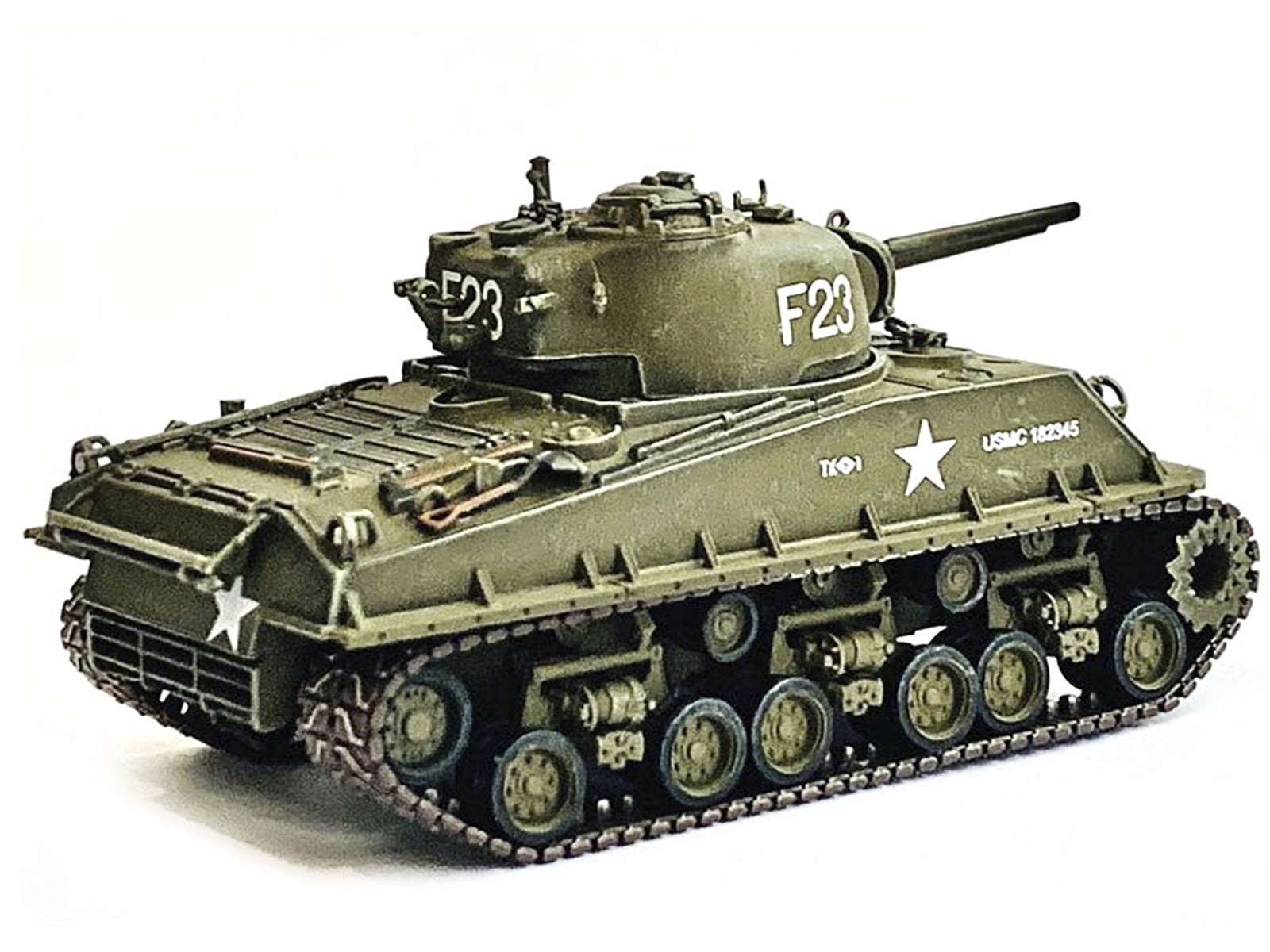 United States M4A3 HVSS POA-CWS-H5 Flamethrower Tank Olive