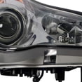 thumbnail image 3 of For Infiniti EX35 2008 2009 OEM Headlight Passenger Side | Clear Lens | Chrome Housing | Lens & Housing | Replacement For IN2519116 | 191275255490, 260251BA0A, 3 of 5