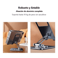 thumbnail image 4 of "Aluminio Soporte Base Para Tableta Y Celulares Rotación 360 negro ", 4 of 5